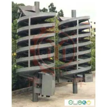 Mineral spiral separator for heavy minerals separation