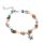 2 piece beach anklets set chain women's shell starfish multi-layer beaded Bohemian handmade