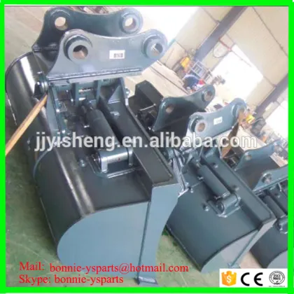 hydraulic excavator tilt bucket bobcat excavator bucket