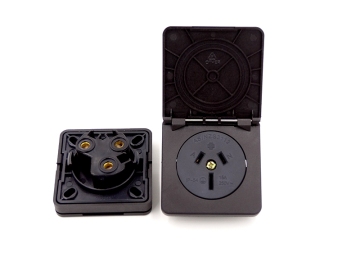 Australia waterproof socket outlet with cover SAA approvel receptacle
