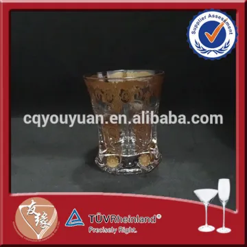 Custom hand-blown high quality whiskey glasses