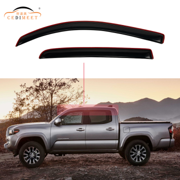 Shade Vent Visor Weather Shield for Tacoma 2016 Windows Offic