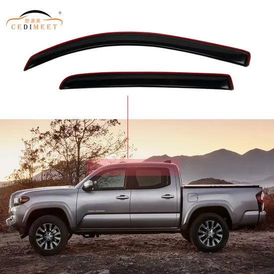 Shade Vent Visor Weather Shield for Tacoma 2016 Exterior Windows