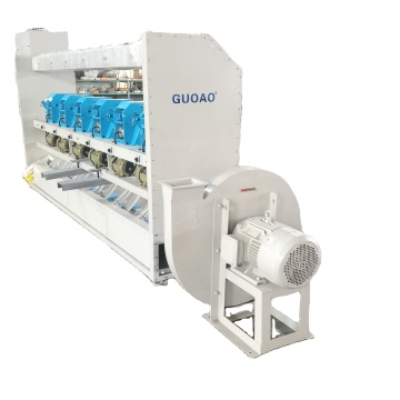 6 Heads Thick Yarn Friction Spinning Machine for Mop or Carpet Yarn Production