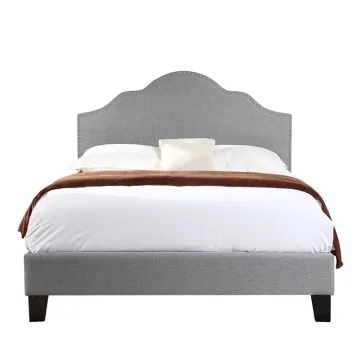 Bedroom Furniture KD Upholstered Fabric Bed