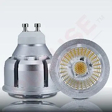 Patent 38degree CREE COB LED Ceiling spots GU10 6W  Cold-forging Cup