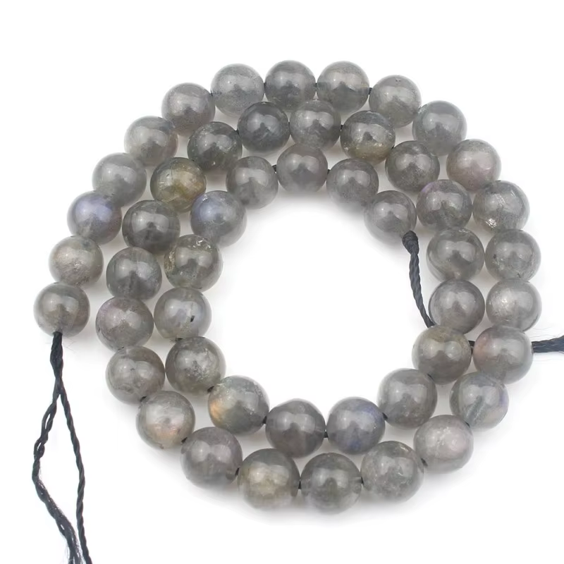 Contas de pedra natural redonda para pulseiras DIY