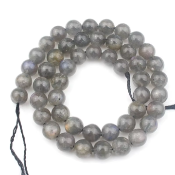 Contas de pedra natural redonda para pulseiras DIY