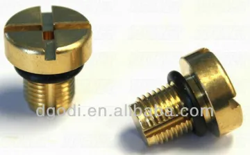 small custom brass cross head bolt