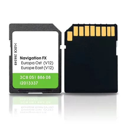 Fx East V12 310 Card Mapa - VW RNS Full Navigation Maps & GPS SD Card