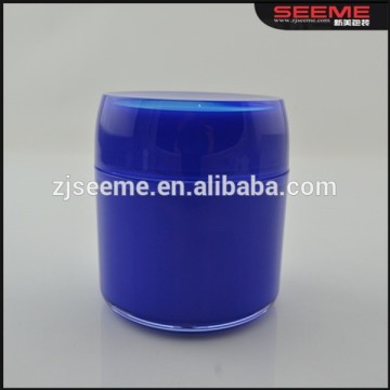 capacity Round facial mask cosmetic plastic Acrylic cream Jar container,hand cream jars