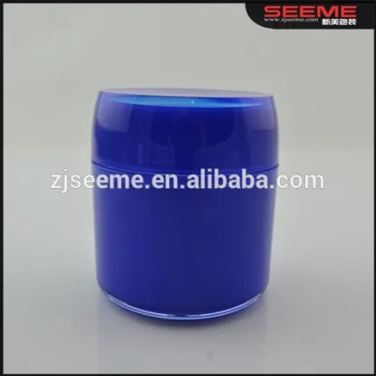 capacity Round facial mask cosmetic plastic Acrylic cream Jar container,hand cream jars