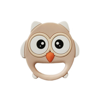 Owl Silicone Baby Teether não-tóxico para mastigar