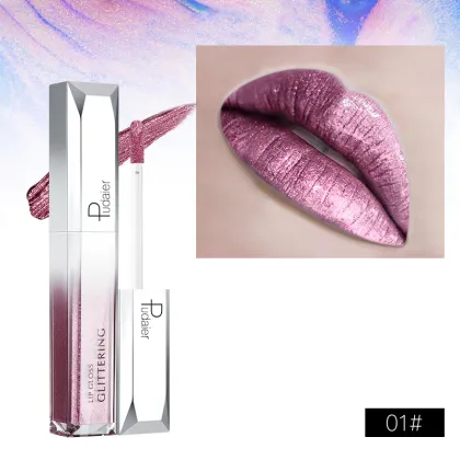 18 Colors Glitter Long Lasting Liquid Lipstick