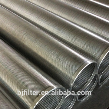 chinese manufacture wedge wire pipes for water wells factory