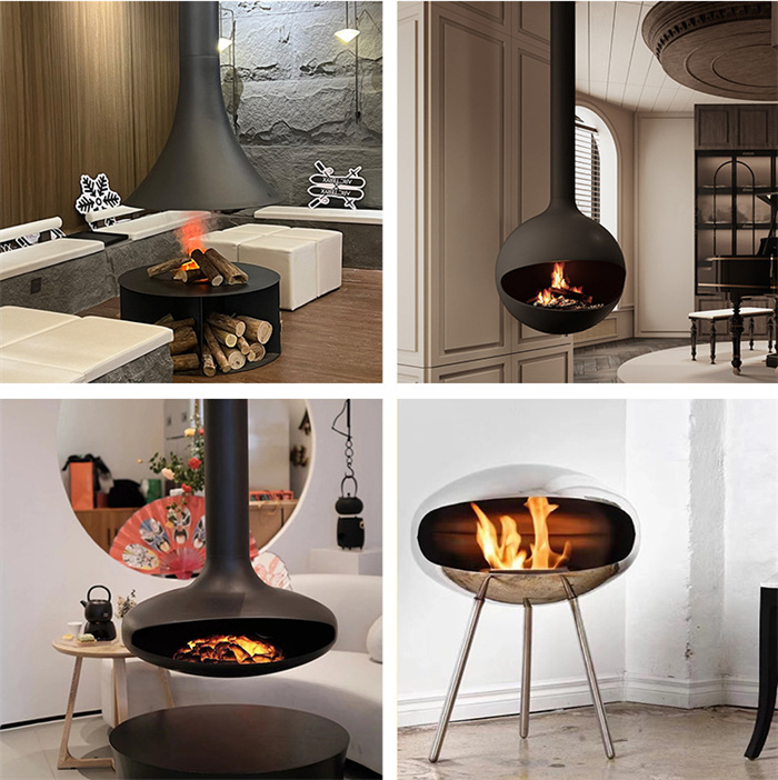 Suspended Fireplaces