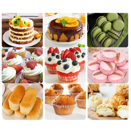 High Efficiency Stuffed Pillow Biscuit Cup Cookies Tiramisu Cake Filling Machine