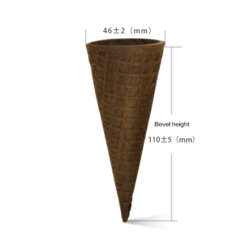 Brown sugar crispy cone