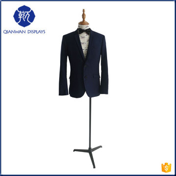 Cheap cheap cheap high quality with wooden base half body male torso mannequin