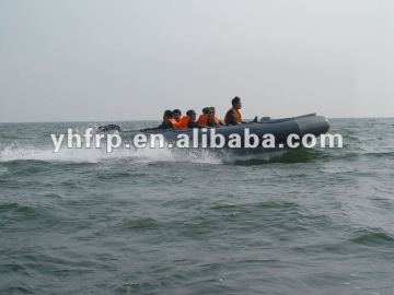 fiberglass rigid inflatable boat hull for sale