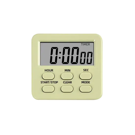 Miniature Electronic Digital Countdown Timer: A Stylish Kitchen Companion, Ideal for Cooking, Games, and Study Sessions