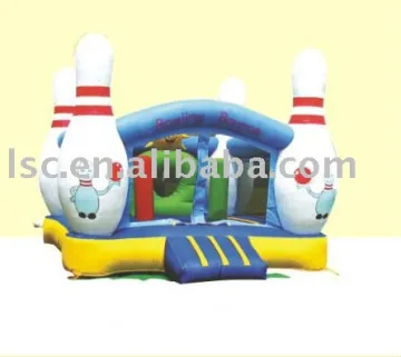 bowling shape mini inflatable jumper