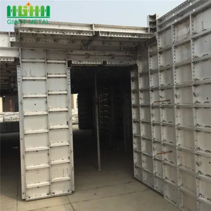 Aluminium shuttering  template for building