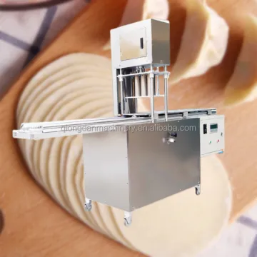 Wonton Wrapper Making Machine - Dough Wrap Maker for Dumpling and Small Dough Sheet Cutting
