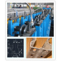 Storage rack roll forming machine with punching