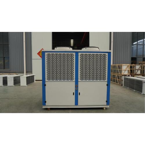 Condensador refrigerado por aire de 58kw refrigerado con dos ventiladores