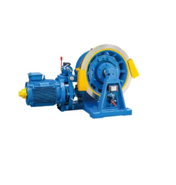Geared Elevator Driving Machine