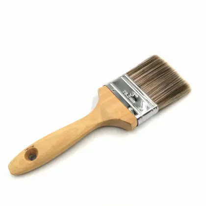 Polyester wood handle paint brush