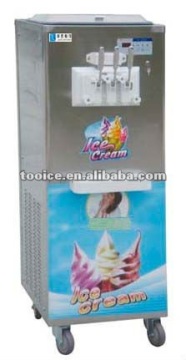 Three Nozzles Soft Ice Cream Machine for sale