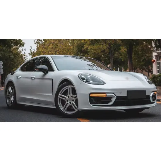 Front Bumper Assembly with Grille and Side Skirts for Porsche Panamera 971.2 SD GTS Sport 2020-2022
