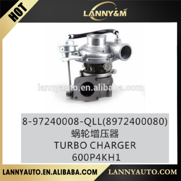 8972400080 8-97240008-QLL Turbocharger for 600P 4KH1 Engine