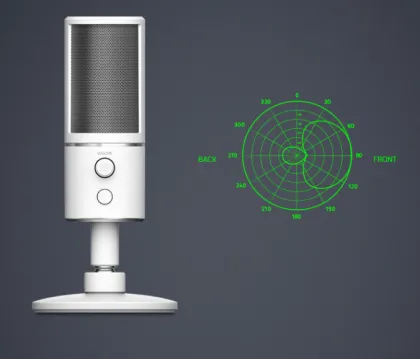 Razer Seiren X Digital Microphone for Professional Gaming and Music