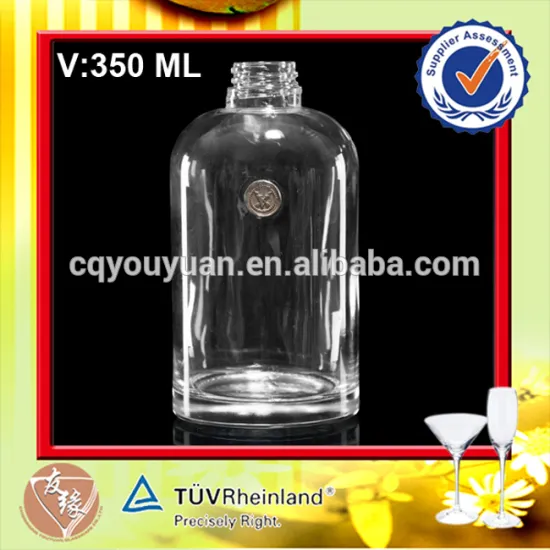Screw Top Round Diffuser Bottles Empty Parfum Bottle 350
