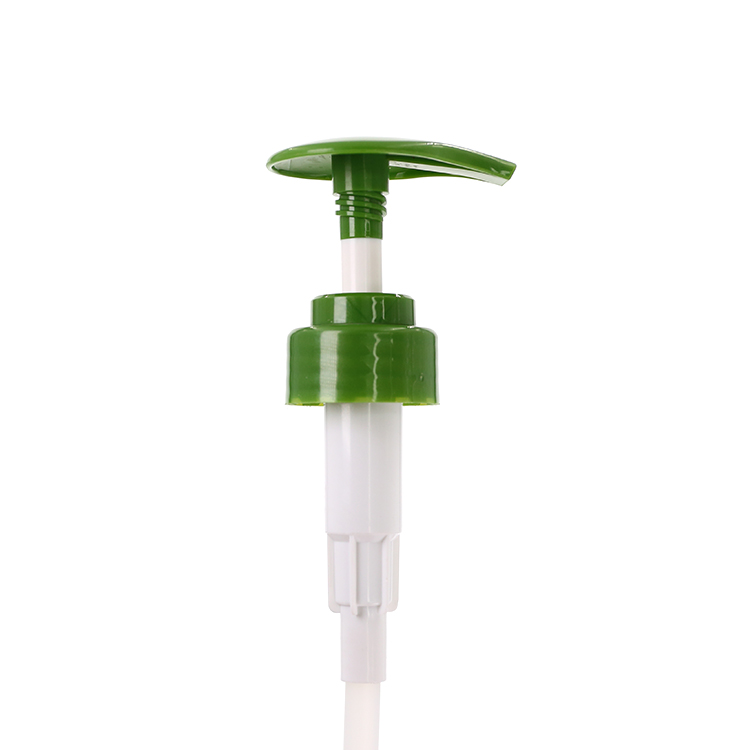 البلاستيك PP 24/410 28/410 COMETIC Personal Care Shampoo Green Down-Down-Locked Bott