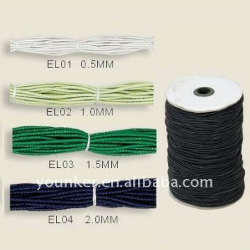Jewerly cord,Colored Elastic rubber Cord