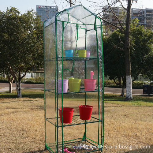 Single-Span Outdoor Small Agricultural Greenhouses