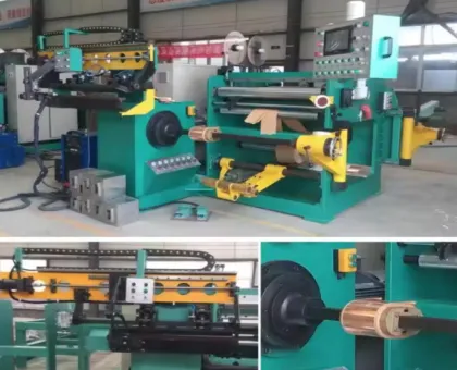 Automatic Foil Winding Machine for Transformer Coil Manufacturing