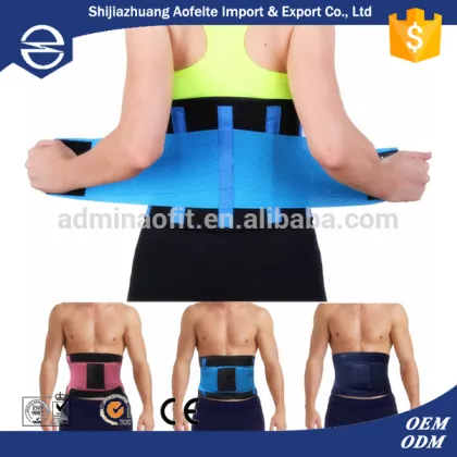 2016 hot sale Waist Eraser Sweat Fitness Band slimming belt
