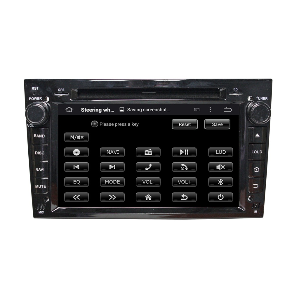 Black Opel VECTRA (2005-2008) car dvd player 