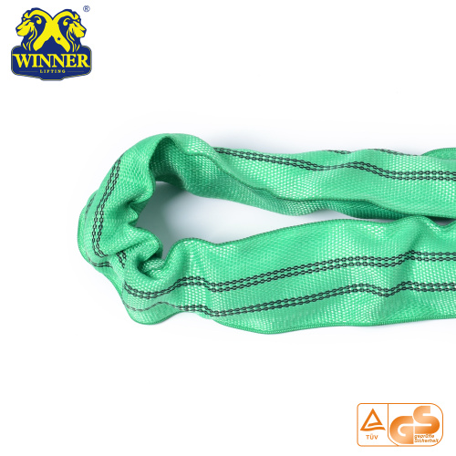 2 Ton High Quality Polyester Lifting Round Webbing Sling