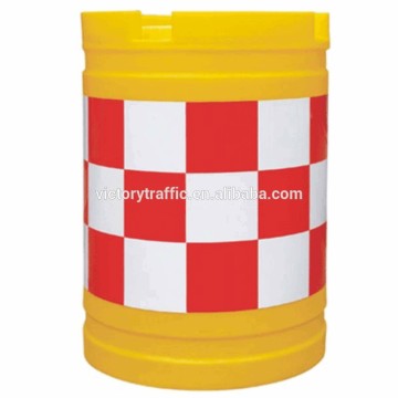 Traffic Plastic Bull Barrels