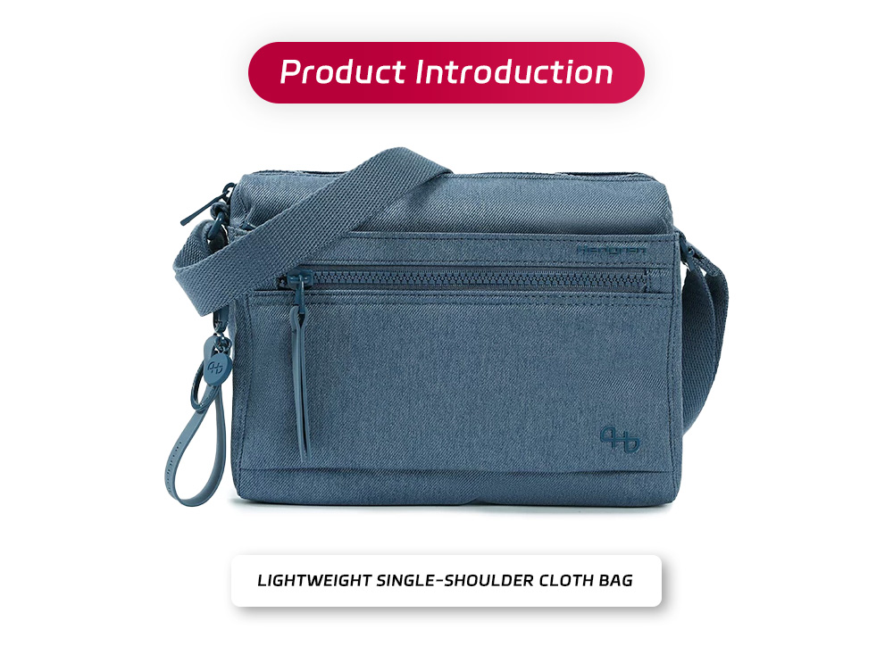 31-Lightweight single-shoulder cloth bag-x