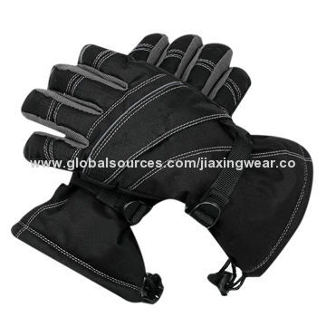 Sports Gloves, Made of Polyester Pongee Fabric, Customized Samples and Design Patterns welcomed