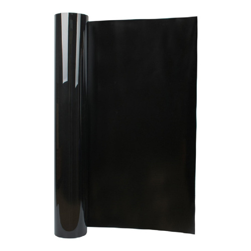 Brushed Metal Pet Film Black Gloss PET Decorative Film Supplier