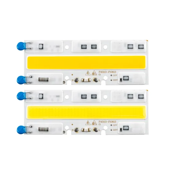 New Line AC 220V 50W Warm Cool White COB LED Chip Board With Smart IC Driver