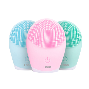 Silicone Vibrating Facial Cleansing Brush